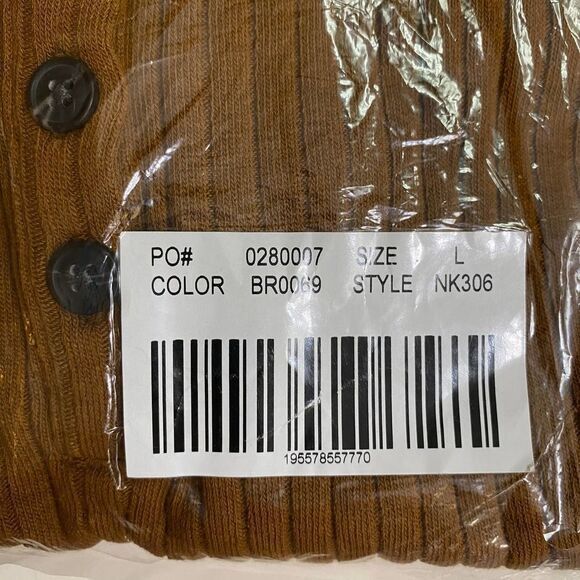 NEW Madewell Ribbed Polo Knit Mini Dress, size L - Picture 9 of 11